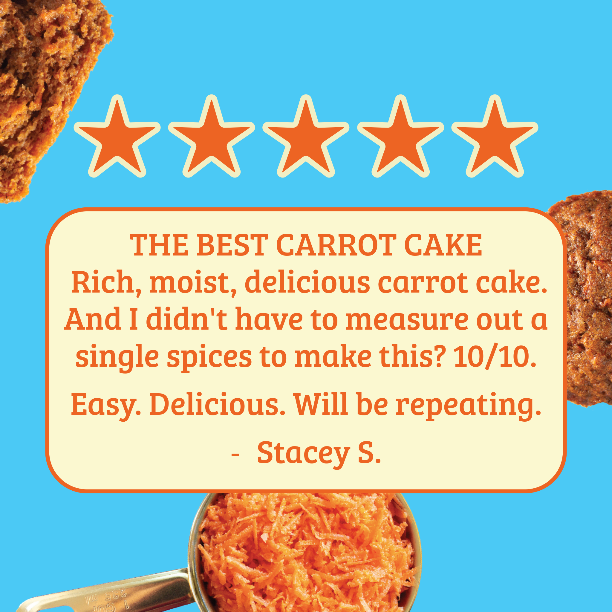 Carrot Cake Mix