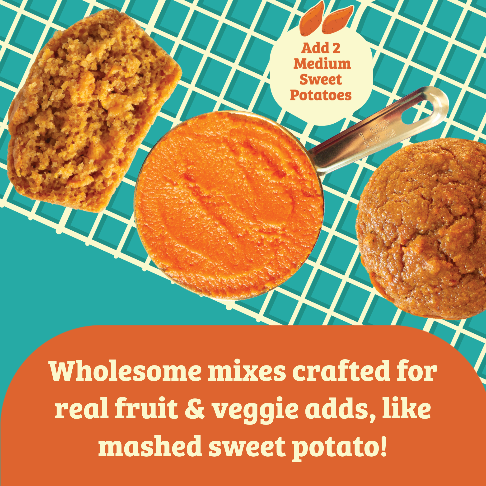 Sweet Potato Cornbread Mix