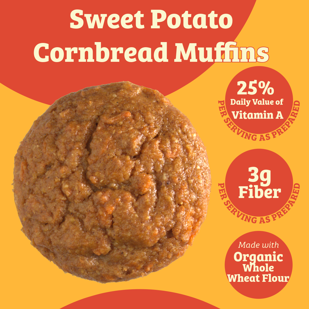 Sweet Potato Cornbread Muffin Mix (3-Pack)